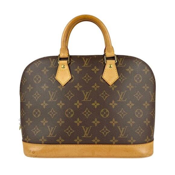 Louis Vuitton Alma PM Monogram Canvas Brown Purse Bag - Picture 1 of 13